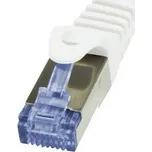 Logilink Patch kabel kat.6A S/FTP PIMF 50m bílý CQ3141S