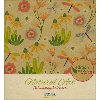 Geburtstagskalender Natural Art - Korsch Verlag