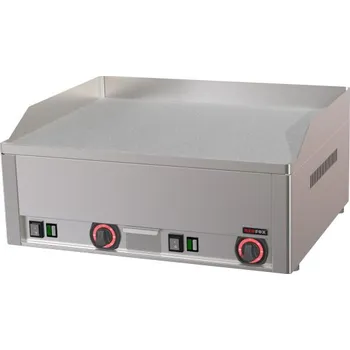 Kuchyňský gril Grilovací deska 65x48 elektrická durable chrom hladká stolní 400