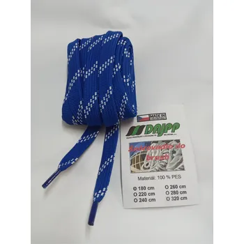 Tkaničky do bot DAJPP Modro- bílé délka tkaniček: 180