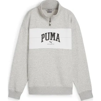 Dámská mikina Dámská Mikina PUMA PUMA SQUAD HALF-ZIP FL 68154304 – Šedá XL