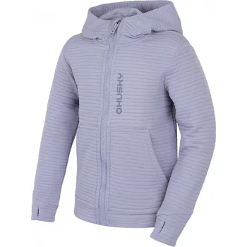 Chlapecká mikina Husky Dětská mikina s kapucí Anara K purple