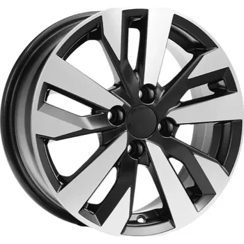 Alu kolo Alu kola AGT 15195, 15x6 4x100 ET35, černá matná + leštění