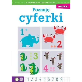 Akademia przedszkolaka. Poznaję cyferki - Praca zbiorowa