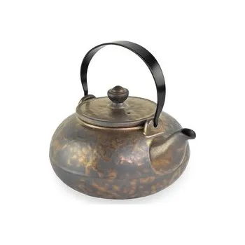 Konvice na čaj Porcelánová konvice Arienne, bronzovohnědá, styl litina, 800 ml