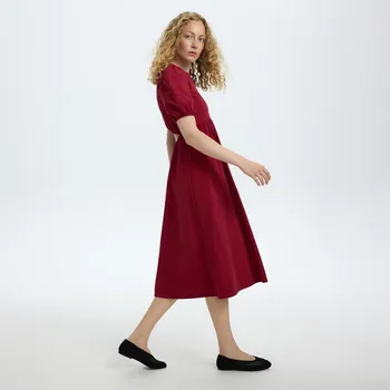 Dámské šaty Reserved - Šaty s výstřihem na zádech - hnědá - XA838-83X - XA838-83X-L