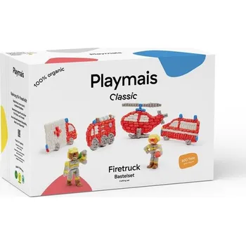 Výtvarná sada PlayMais Classic Záchranářské vozy 800ks