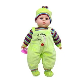 Panenka Lalka bobas ze smoczkiem mówi po polsku 35cm