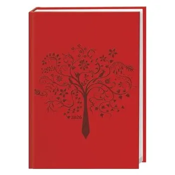 Terminer A5, geprägt rot 2026