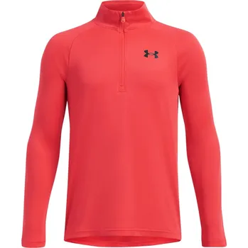 Chlapecká mikina Dětská Mikina UNDER ARMOUR UA TECH 2.0 1/2 ZIP 1363286-713 – Červená 149-160