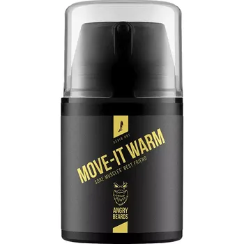 Masážní přípravek Angry Beards Sportovní hřejivý gel Usain Hot