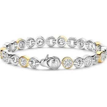 Náramek Náramek TI SENTO se zlacením a zirkony 23054ZY