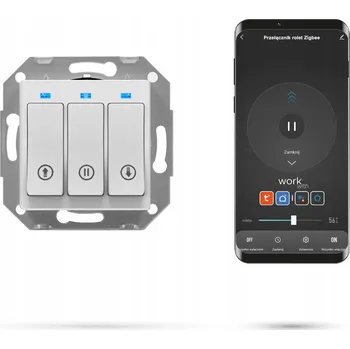 vypínač Přepínač Automat-on řady Frame ZigBee