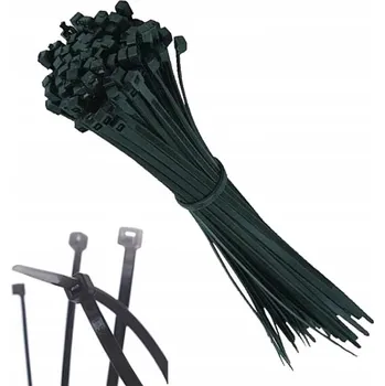 Stahovací páska Stahovací Pásky Kabelové Stahovací Pásky Pro Stahování 432x4,8 mm Černé 100 Ks