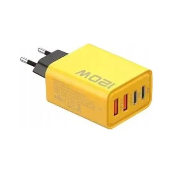 SÍŤOVÁ NABÍJEČKA USB-C 120W 4v1 QC 4.0/PD 3.0 XIAOMI OPPO cestovní