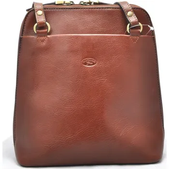 Kabelka Dámská kožená kabelka - batoh K82364-03 Katana hnědá