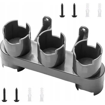 DRŽÁK na NÁSTAVCE a HUBICE, ZÁVĚSNÝ na ZEĎ pro Dyson V6 V7 V8 V10 V11 V12 V15