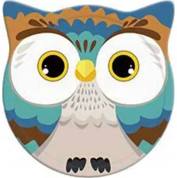 Podtácek Keramická Podložka pod Hrnek Viktor & Rocco Ozdobná Podložka Sova S-01