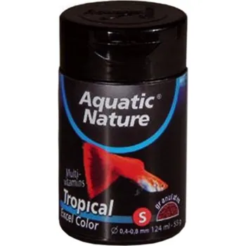Krmivo pro rybičky Aquatic Nature Tropical Color S 124 ml / 50 g granulát