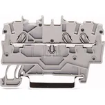 WAGO 2000-1303 trojitá svorka na DIN lištu 3.50 mm pružinové připojení červená 100 ks