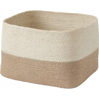 Úložný box IKEA LJUNGAN ručně pletený úložný koš / taška 25x20cm Juta