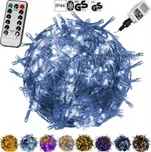 Vánoční osvětlení 600 LED 60 m studené bílé IP44 pr