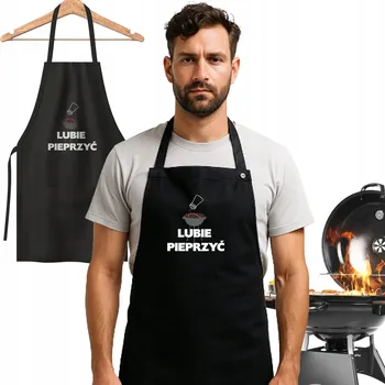 Kuchyňská zástěra PERSONALIZOVANÁ KUCHYŇSKÁ ZÁSTĚRA S POTISKEM RÁDA