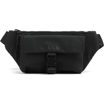 Ledvinka Hugo Marsel - Ledvinka v černá, umělé vlákno, 229544 | Kabelky pro ženy & muže