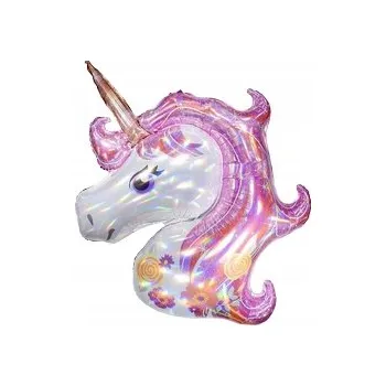 Balónek Fóliový balónek Jednorožec (93 cm * 114 cm)