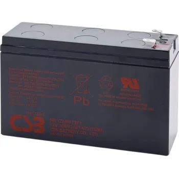 Záložní baterie Akumulátor AGM CSB HR 12V 9Ah 34W HR1234WF2 ALARM UPS APC