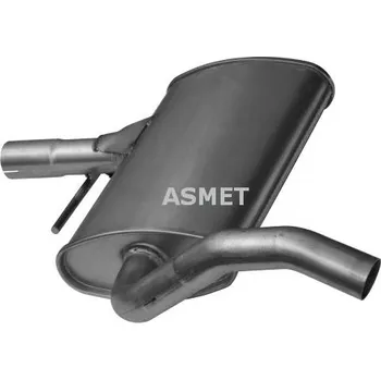 Výfukový systém Stredni tlumic vyfuku ASMET 03.037