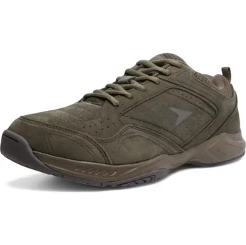 Pánské tenisky PÁNSKÉ TENISKY POWER POW 912 HNĚDÁ Barva: HNĚDÁ, Velikost: 45