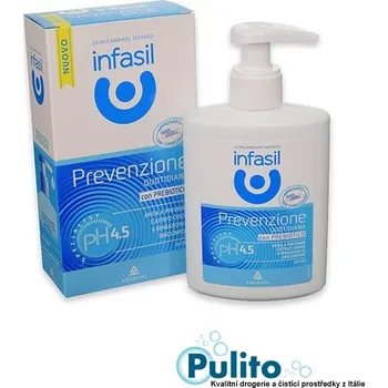 Intimní hygienický prostředek Infasil specialist intimo Prevenzione Quotidiana intimní gel s probiotiky 200 ml
