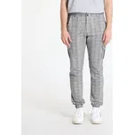 Kalhoty Urban Classics AOP Glencheck Cargo Jog Pants Grey M