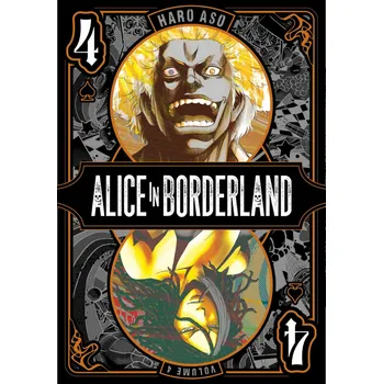 Komiks pro dospělé Alice in Borderland 4 - Haro Aso [EN] (2023, brožovaná)