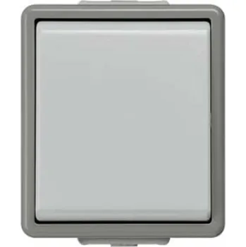 vypínač Siemens spínací program spínač žaluzií Delta šedá 5TA4707 1 ks