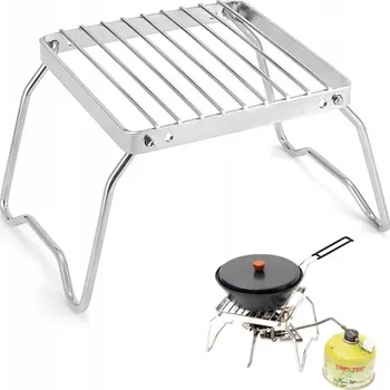 Turistický vařič Stojan pod TURISTICKÝ VAŘIČ VAŘIČ Ohniště pro HRNCE na VAŘENÍ