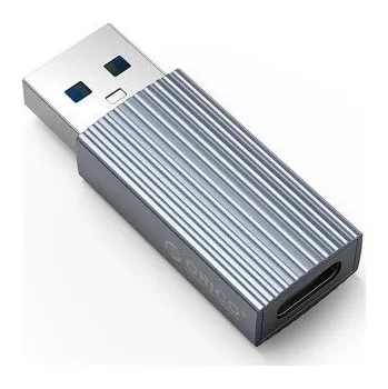 Mobilní telefon Orico | Orico AH-AC10 adaptér USB-C / USB 3.1, šedý
