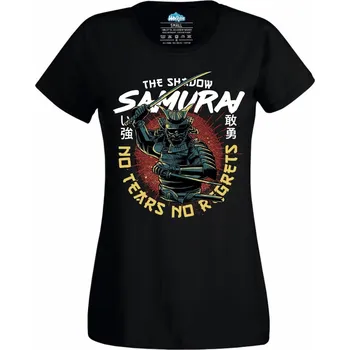 Dámské tričko Stínový Samuraj The Shadow Samurai (Velikost: 4XL, Barva: Černá)
