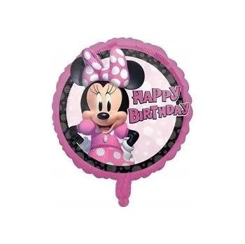 Balónek Fóliový balónek Minnie Happy Birthday 45 cm (18")