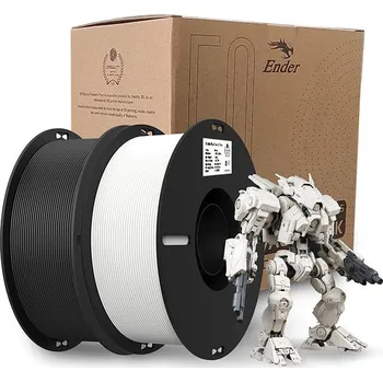 Příslušenství k 3D tiskárně Creality Ender-PLA Value Pack 2x 1kg White+Black