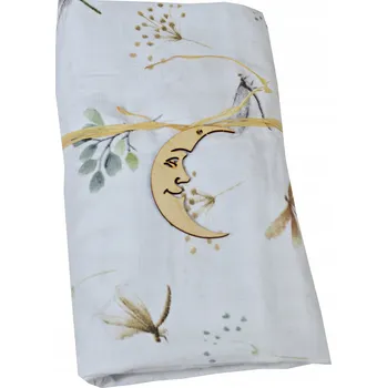 Přebalování MUŠELÍNOVÁ PLENKA VÁŽKA 70X70 CM BAVLNA 100%