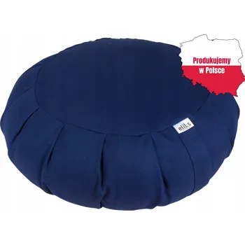Polštář Meditační Polštář Eliks Zafu tmavě modrý