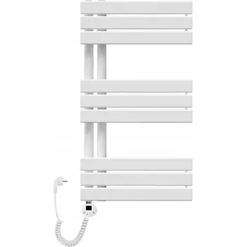 Radiátor Elektrický koupelnový radiátor žebříkový Sophia 850x500 - 600W bílý