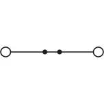 Phoenix Contact 3209513 průchodková svorka 5.2 mm pružinová svorka zelená 50 ks