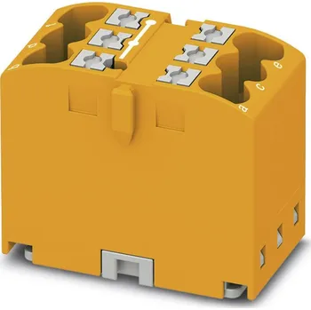 Rozvaděč Phoenix Contact 3273282 blok rozvaděče 15.6 mm pružinová svorka oranžová 10 ks
