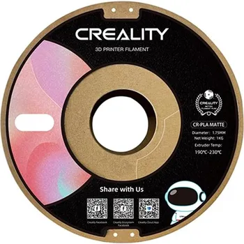 Příslušenství k 3D tiskárně Creality CR-PLA 1kg Matte Black
