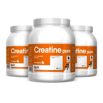 Kreatin 3-balení Kreatin Pure 500 g/100 dávek