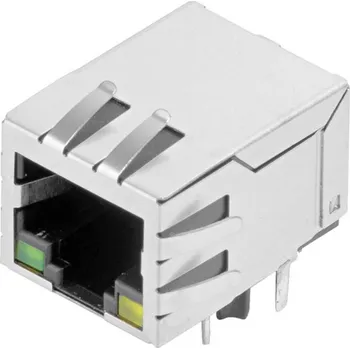 Elektronická součástka Weidmüller RJ45M R1D 3.3E4G/Y RL, 2564410000, RJ45 konektor, RJ45, piny:8, 200 ks