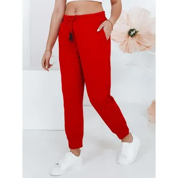 Dámské kalhoty DSTREET MADMAX ČERVENÁ S